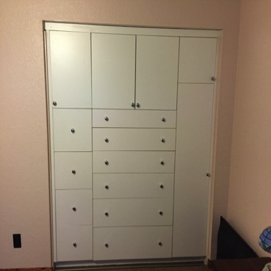 File drawers on left side