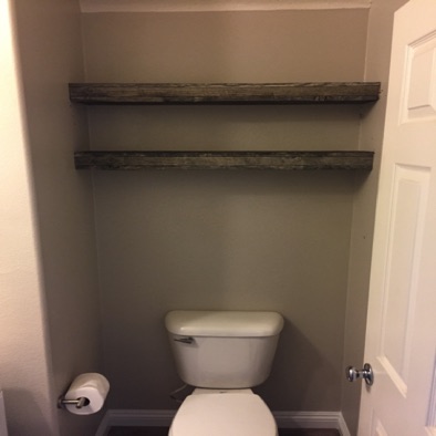 Distressed bathroom shelves.JPG